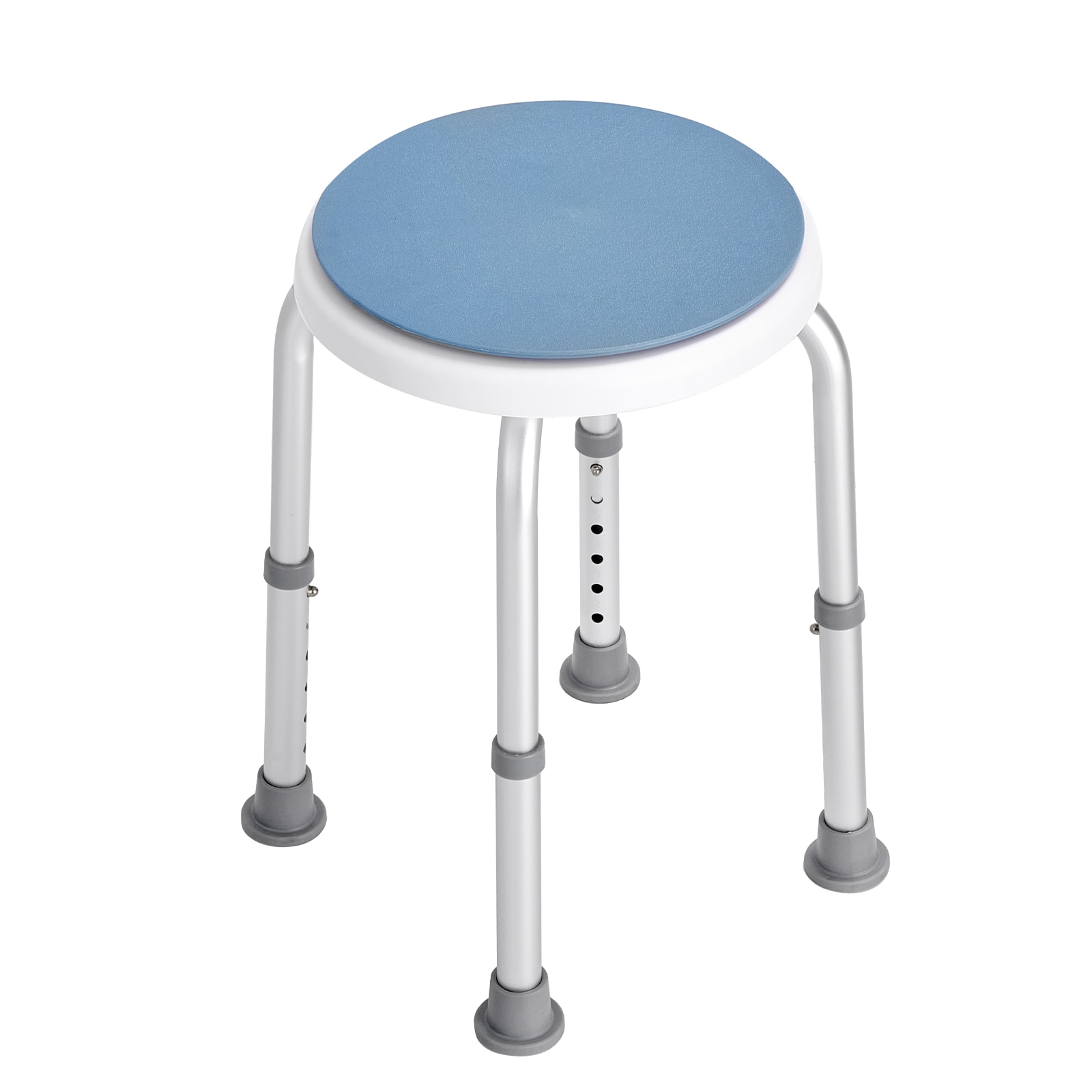 Swivel Shower Chair With Adjustable Height For Elderly And Disabled_voghion.com